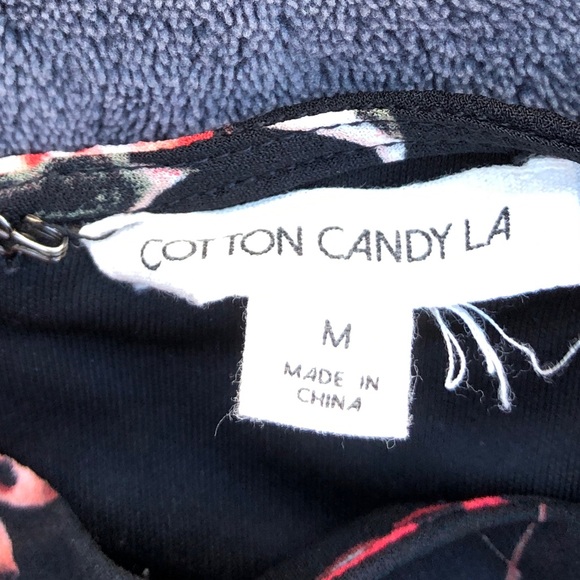 Cotton Candy Floral Romper - Picture 4 of 5